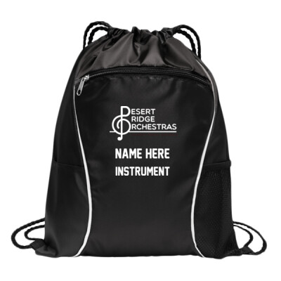 Desert Ridge Orchestra Personalized Cinch Pack Thumbnail
